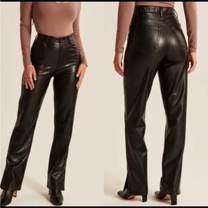 🆕 Abercrombie Vegan Leather Pants